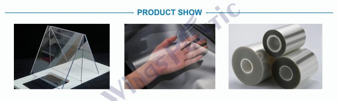 PET PS PC Mesin Pembuat Plat Plastik Soft Curtain Sheet Mesin Ekstrusi 8