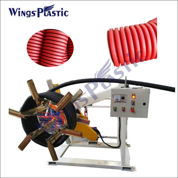 17m*2M*2.8m PE pipa bergelombang Produksi Line Dengan Sistem Kontrol PLC 4