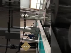 PVC mengepang garis ekstrusi selang irigasi datar