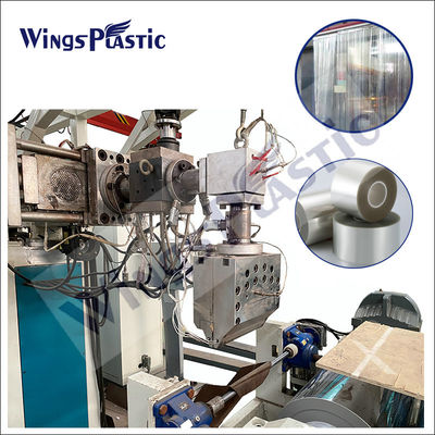 Otomatis Laboratorium PET PS PC 200-700mm Plastic Sheet Extruder Mesin Dengan Kontrol PLC