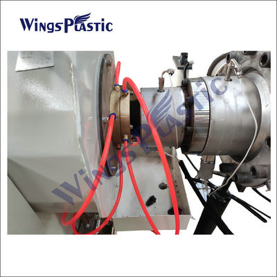 Garis Ekstrusi Pipa Plastik PE Mesin Pipa HDPE Plastik 20-110mm