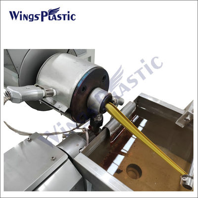 Mesin Extruder Pipa Plastik Kolam Renang Mesin Pembuat Selang Plastik EVA Vacuum