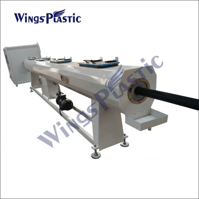 Mesin Pembuat Pipa HDPE Ldpe Output Tinggi Jalur Ekstrusi Pipa Air 75-160mm