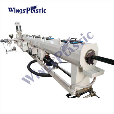Otomatis Ekstrusi Plastik HDPE PE PVC PPR Pipa Membuat Mesin Extruder Line