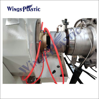 Mesin Ekstruder Pipa Plastik Garis Ekstrusi Pipa Inti Silikon Microduct PE