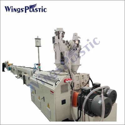 Mesin Extruder Pipa PPR PP HDPE Lini Produksi Pipa Plastik PE 150-220kg / Jam