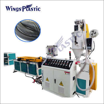 Nylon PE Pvc PP Pipe Extrusion Machine Mesin Ekstrusi Tabung Threading Otomatis