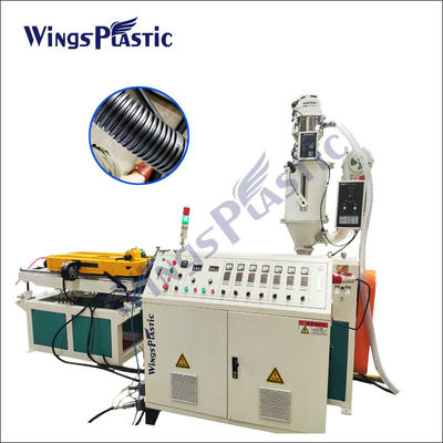 Nylon PE Pvc PP Pipe Extrusion Machine Mesin Ekstrusi Tabung Threading Otomatis
