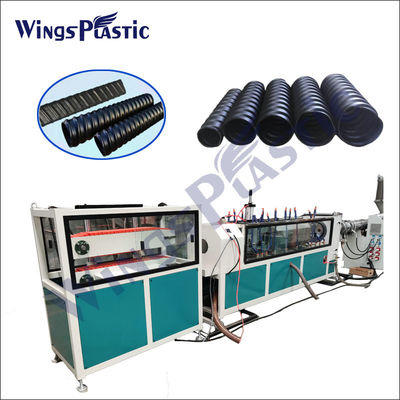 Mesin Pembuat Pipa Bergelombang HDPE Spiral Reinforced Mesin Pipa Bergelombang COD