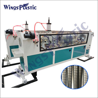 HDPE Spiral Duct Tube Extrusion Line PE Pvc Mesin Pembuat Pipa Bergelombang