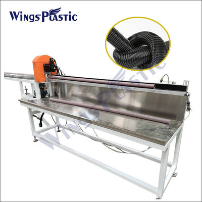 LLDPE EVA Plastic Pipe Extrusion Line Spiral Corrugated Hdpe Pipe Extruder Machine