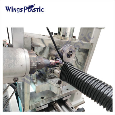 Otomasi EVA Spiral Wrapping Pipe Vacuum Cleaner Mesin Pembuat Selang