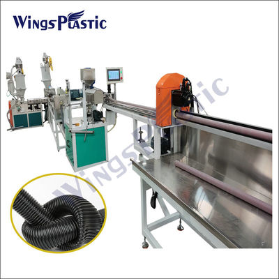 Otomasi EVA Spiral Wrapping Pipe Vacuum Cleaner Mesin Pembuat Selang