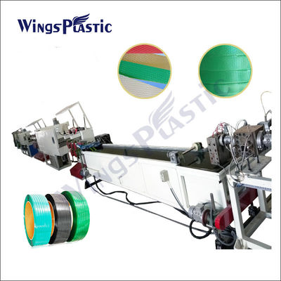 Single Screw Extruder Plastic PP PET Packing Rope Strap Tape Band Belt Extruder Membuat Mesin