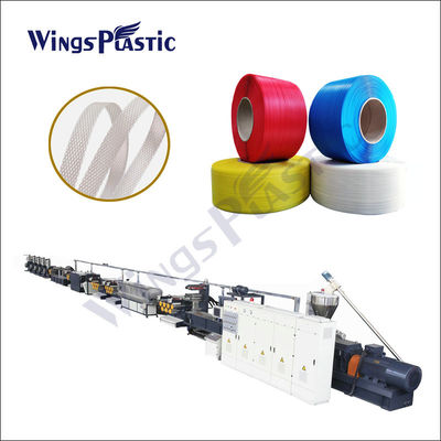 Single Screw Extruder Plastic PP PET Packing Rope Strap Tape Band Belt Extruder Membuat Mesin