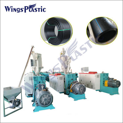 PLC Control mesin pembuatan pipa hdpe mesin ekstruder pipa hdpe mesin pembuatan pipa air plastik