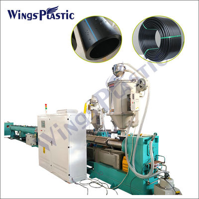 PLC Control mesin pembuatan pipa hdpe mesin ekstruder pipa hdpe mesin pembuatan pipa air plastik