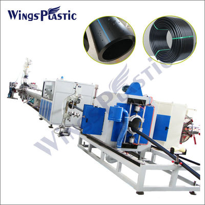 PLC Control mesin pembuatan pipa hdpe mesin ekstruder pipa hdpe mesin pembuatan pipa air plastik