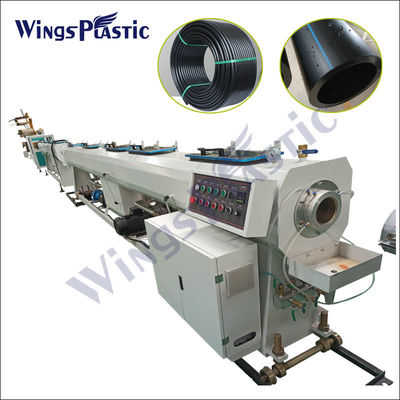 PLC Control mesin pembuatan pipa hdpe mesin ekstruder pipa hdpe mesin pembuatan pipa air plastik