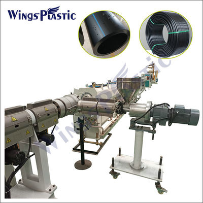 PLC Control mesin pembuatan pipa hdpe mesin ekstruder pipa hdpe mesin pembuatan pipa air plastik