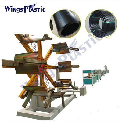 Mesin Ekstruder Pipa Plastik Garis Ekstrusi Pipa Inti Silikon Microduct PE