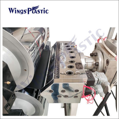 Mesin Ekstruder Lembaran Plastik Sekrup Tunggal HDPE LDPE HIPS Mesin Pembuat Lembaran PVC