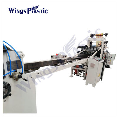 Mesin Extruder Lembaran Plastik HDPE LDPE Mesin Pembuat Lembaran PP 500-1200mm