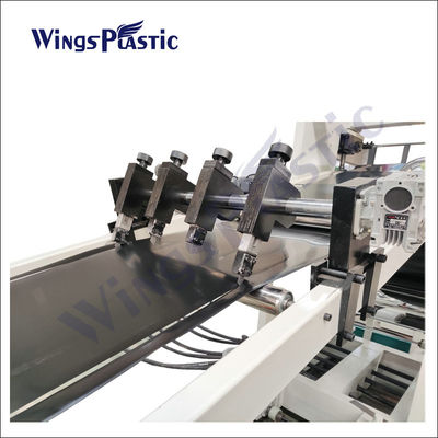 Mesin Ekstruder Lembaran Plastik Sekrup Tunggal HDPE LDPE HIPS Mesin Pembuat Lembaran PVC