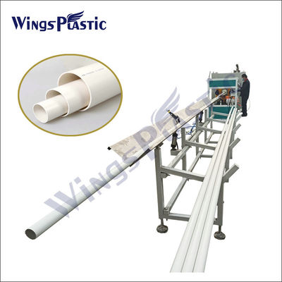 Extruder Plastik Garis Ekstrusi Pipa CPVC UPVC HDPE PPR PP PVC Mesin Pembuat Pipa Plastik PE