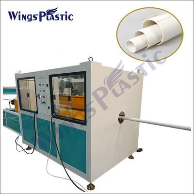 Extruder Plastik Garis Ekstrusi Pipa CPVC UPVC HDPE PPR PP PVC Mesin Pembuat Pipa Plastik PE
