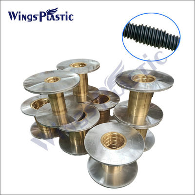 PE Prestress Corrugated Pipe Extrusion Line Mesin Extruder Pipa Bergelombang PE Kaku