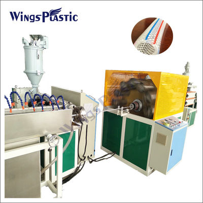 Otomatis Plastik PVC Pipa Serat Tekanan Tinggi Diperkuat Selang Manufaktur Mesin pvc mengepang mesin ekstrusi pipa