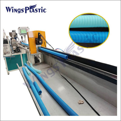 Mesin Ekstrusi Selang Kolam Renang Lembut Eva Spiral Vacuum Cleaner Pool Hose Tube Membuat Mesin Produksi