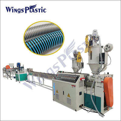 Mesin Ekstrusi Selang Kolam Renang Lembut Eva Spiral Vacuum Cleaner Pool Hose Tube Membuat Mesin Produksi