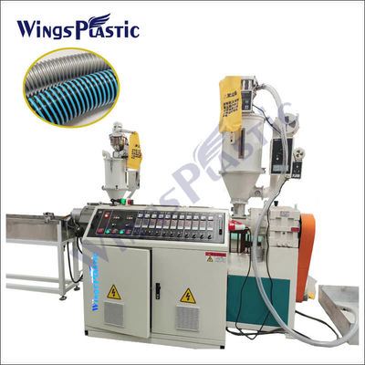 Sistem Kontrol PLC Vacuum Cleaner Flexible Hose PVC PE EVA Mesin Ekstrusi Selang Plastik