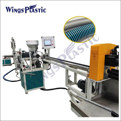 Plastik PVC EVA Kolam renang Fleksibel Pembersih Pipa Extruder Membuat Mesin Produksi Line