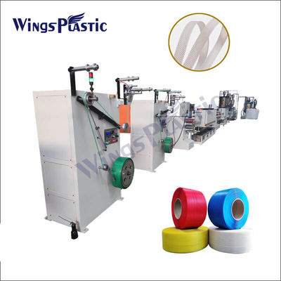 Pet Strap Sepenuhnya Otomatis PP PET Box Strap Band Membuat Mesin
