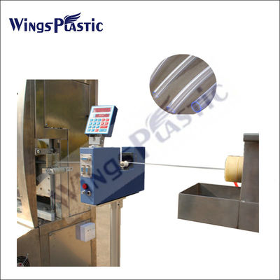 Mesin Extruder Selang Lembut Lapisan Mono PVC Tabung Infus Medis Plastik