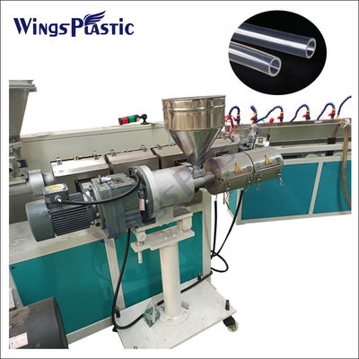 Mesin Extruder Selang Lembut Lapisan Mono PVC Tabung Infus Medis Plastik