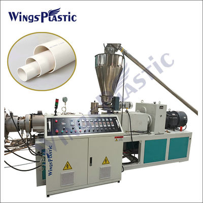 Mesin Extruder Pipa PVC 45KW dengan Diameter Sekrup 65mm