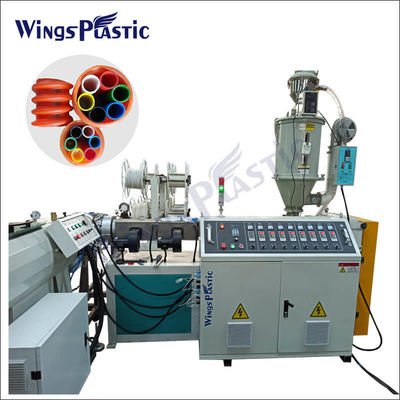 PE Electric Duct Line Spiral COD Pipe Making Machine