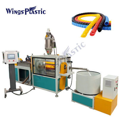 Mesin Extruder Selang Pelindung Spiral PE dengan Sistem Kontrol PLC