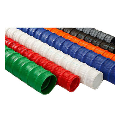 Mesin Extruder Pipa Bergelombang Bulat Datar Spiral HDPE Untuk Balok Jembatan