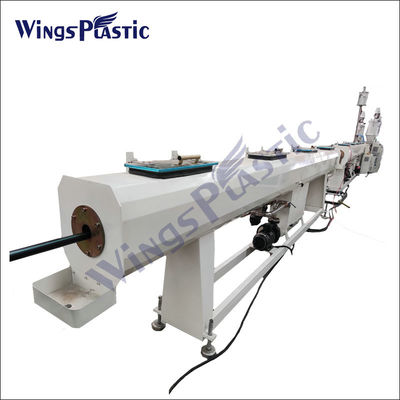 Output 100kg/h - 200kg/h PE Pipe Extruder Mesin Sekrup Diameter 65mm