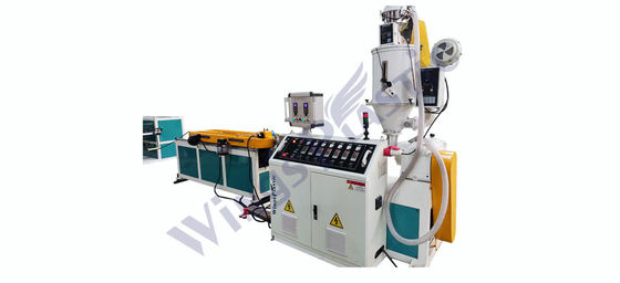 PP/PE/PVC/PA Plastic Single Wall Corrugated Conduit Pipe Extruders Mesin