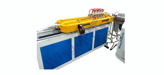 PP/PE/PVC/PA Plastic Single Wall Corrugated Conduit Pipe Extruders Mesin