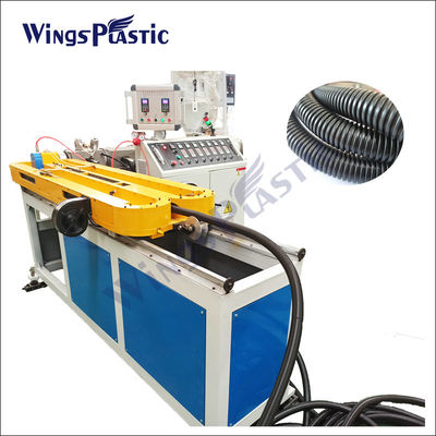Single Wall corrugated PE PP Krah drainase pipa air limbah Mesin pembuatan Otomatis