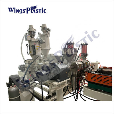 HDPE Dual Wall Corrugated Pipe Production Line Mesin pembuatan pipa pembuangan limbah plastik