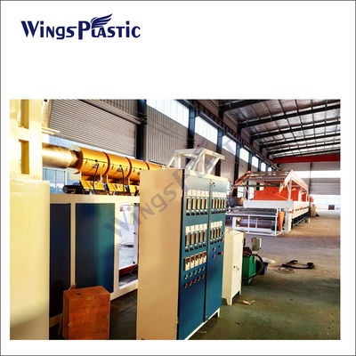 420kw Main Motor Power PVC Powder PVC Coil Loop Mat Extruder Mesin