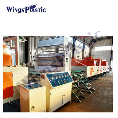 Mesin Pembuatan Mat Koil Warna Ganda PVC No Model SJ100/30 Ketebalan 10-19mm